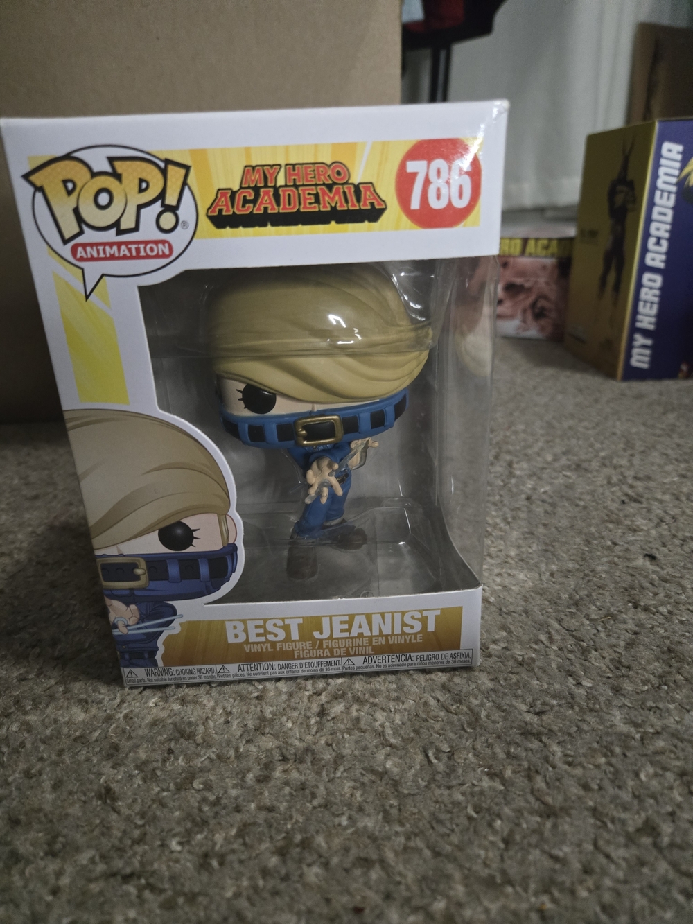 Funko Pop! My Hero Academia Best Jeanist - Blue and Blonde Vinyl Figure